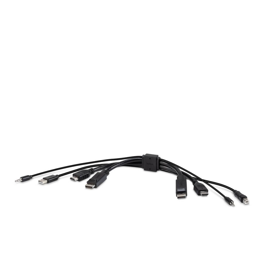 Belkin F1DN2CC-HHPP6t KVM cable Black 1.8 m - Image 1
