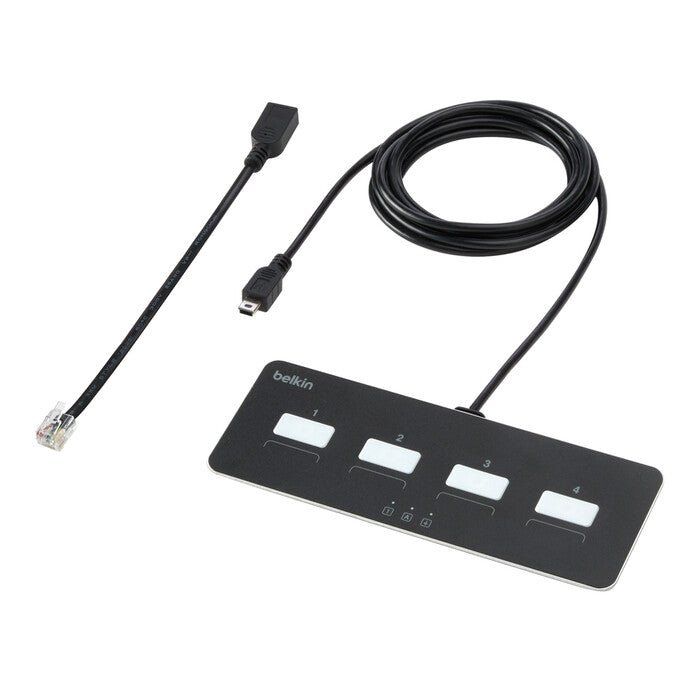 Belkin F1DN-MOD-REM4 KVM switch Black - Image 1