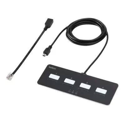 Belkin F1DN-MOD-REM4 KVM switch Black - Thumbnail 3