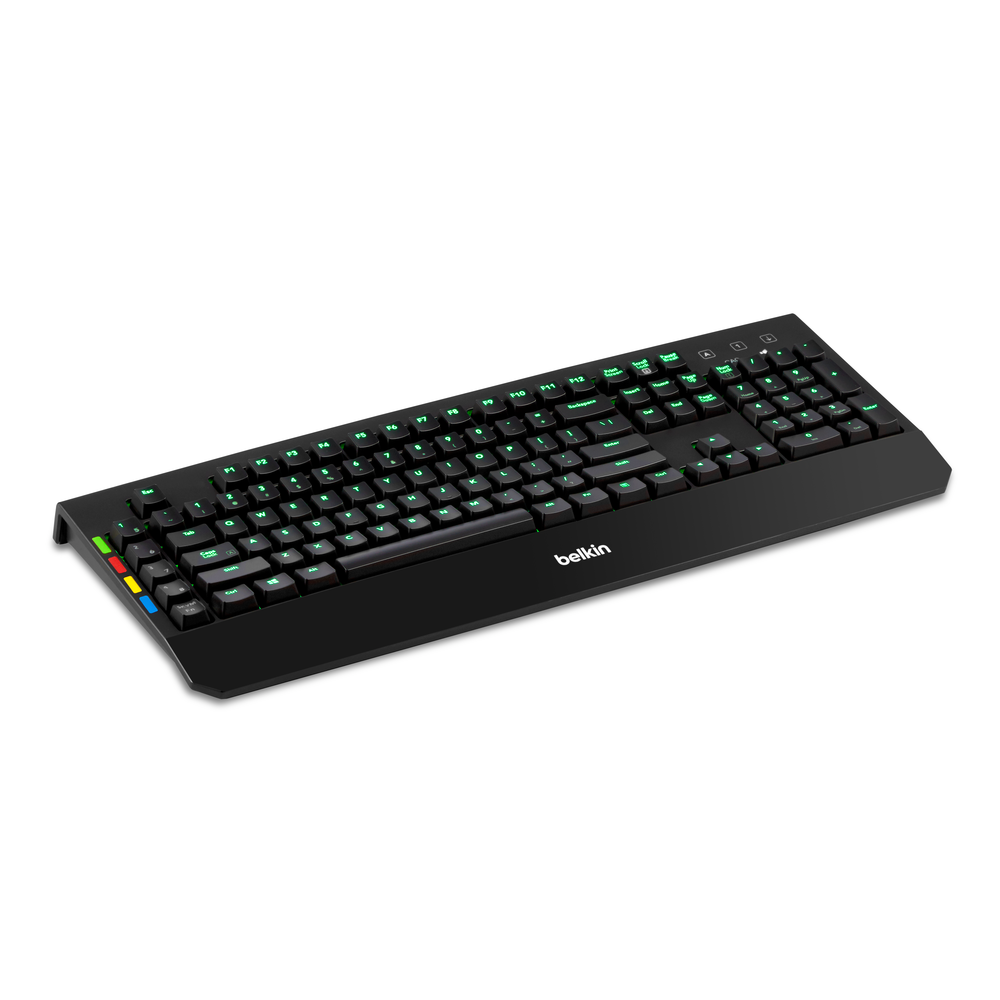 Belkin F1DN008KBDUK keyboard Home USB English Black - Image 1