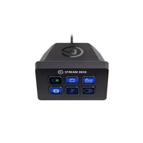 Elgato Stream Deck Mini keyboard Gaming USB Black - Image 1