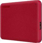 Toshiba Canvio Advance external hard drive 1 TB 2.5" USB Type-A 2.0/3.2 Gen 1 (3.1 Gen 1) Red
