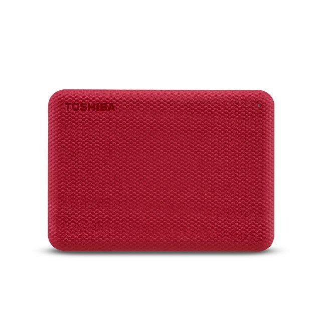 Toshiba Canvio Advance external hard drive 2 TB 2.5" USB Type-A 2.0/3.2 Gen 1 (3.1 Gen 1) Red - Image 1