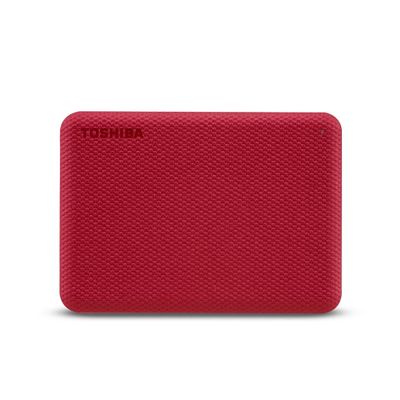 Toshiba Canvio Advance external hard drive 4 TB 2.5" USB Type-A 2.0/3.2 Gen 1 (3.1 Gen 1) Red