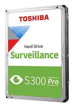 Toshiba S300 Pro Surveillance internal hard drive 8 TB 7200 RPM 512 MB