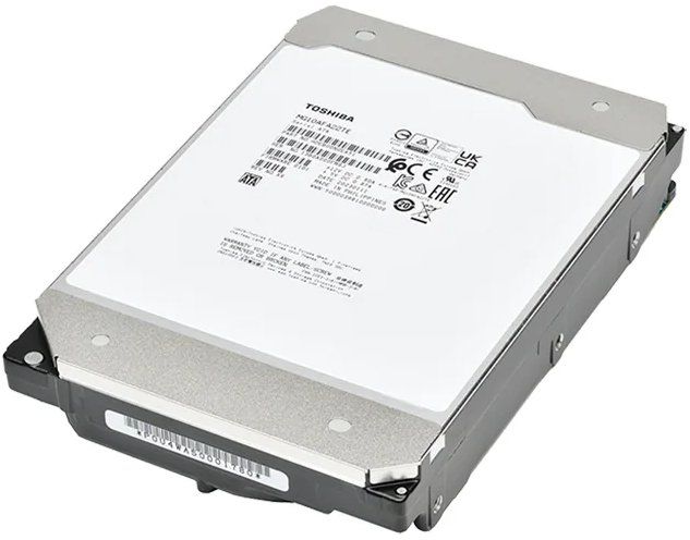 Toshiba MG10F Series internal hard drive 22 TB 7200 RPM 512 MB 3.5" Serial ATA III - Image 1