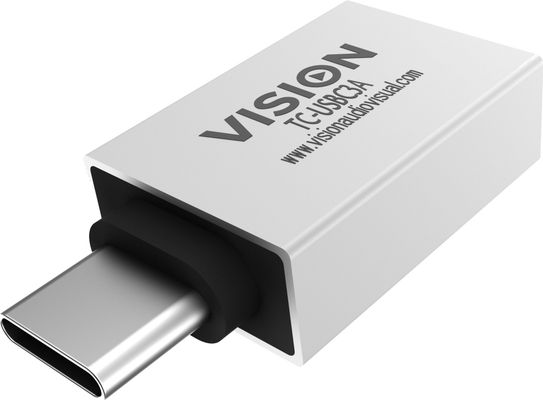 Vision TC-USBC3A cable gender changer USB-A USB-C White - Thumbnail 2