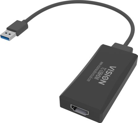 Vision TC-USBHDMI USB graphics adapter 1920 x 1080 pixels Black - Thumbnail 2
