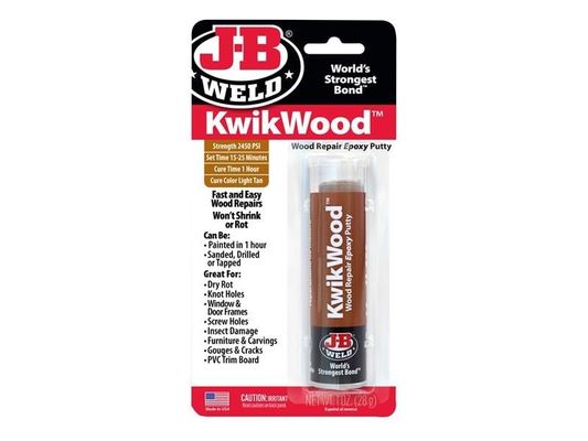 J-B Weld KwikWood Epoxy Putty 57g - Thumbnail 2