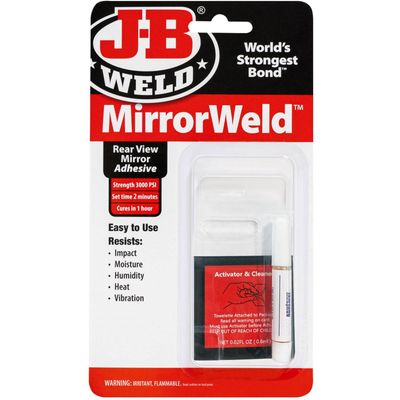 J-B Weld MirrorWeld Rear-View Mirror Adhesive 2 g - Neutral
