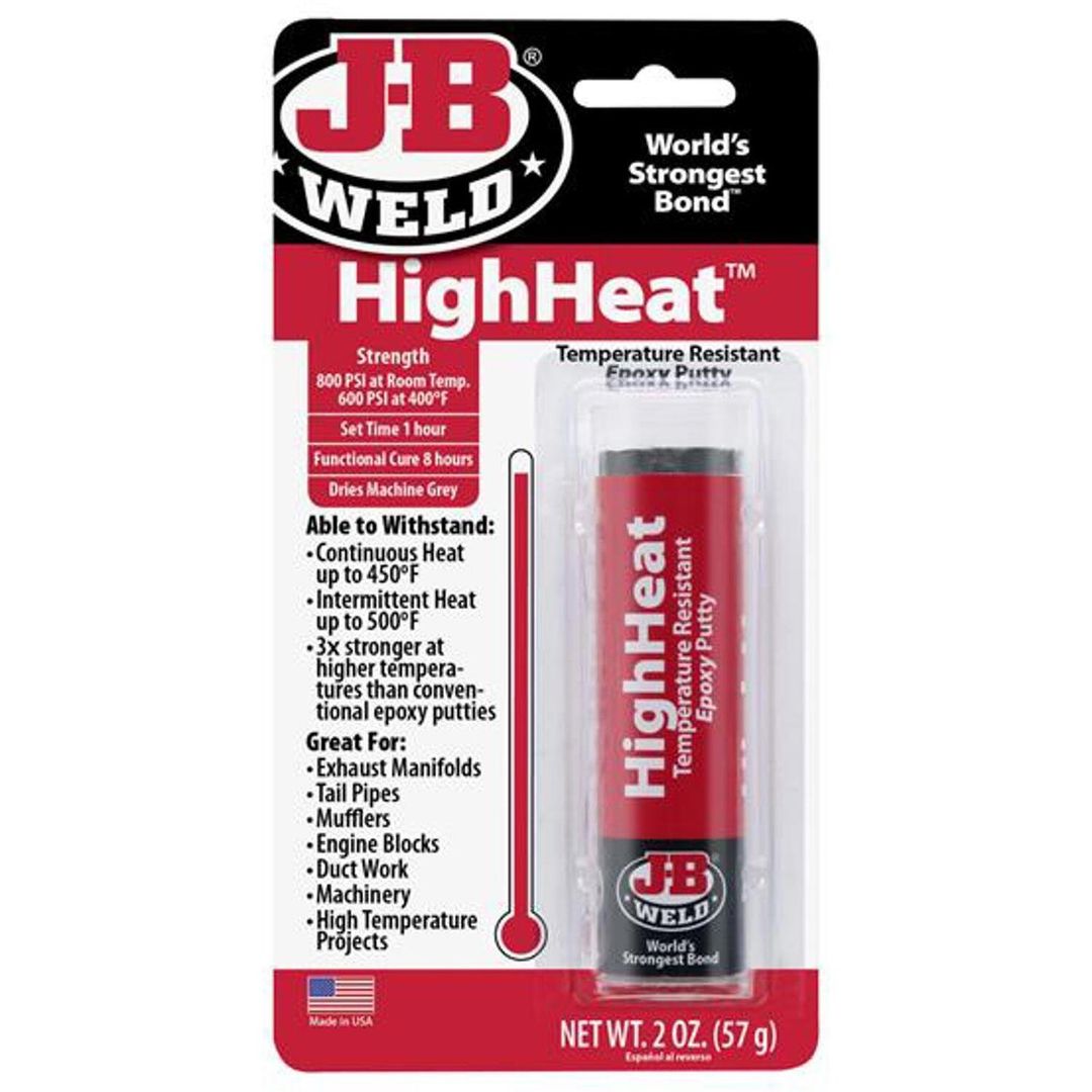 J-B Weld HighHeat Epoxy Putty 57g - Image 1