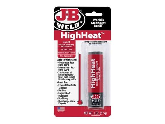 J-B Weld HighHeat Epoxy Putty 57g - Thumbnail 2