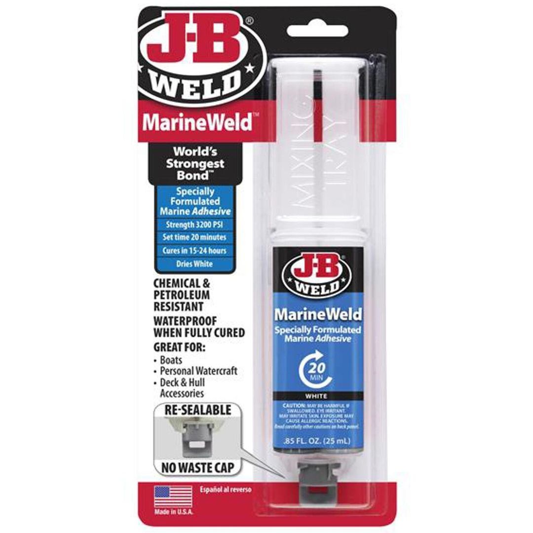 J-B Weld MarineWeld Epoxy Syringe 25ml - Image 1