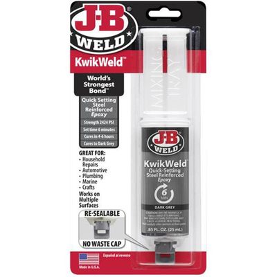 J-B Weld KwikWeld Epoxy Syringe 25ml