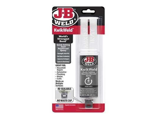 J-B Weld KwikWeld Epoxy Syringe 25ml - Thumbnail 2