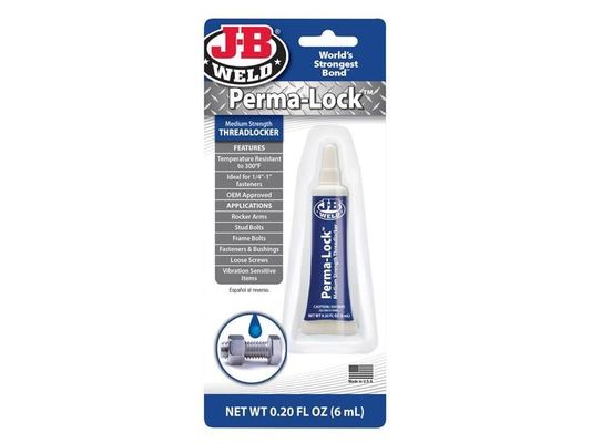 J-B Weld Perma-lock Blue Medium Strength Threadlocker 6ml - Grey - Thumbnail 3