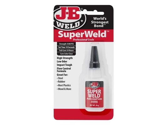 JB Weld SuperWeld Cyanoacrylate Super Glue 20g - Thumbnail 3