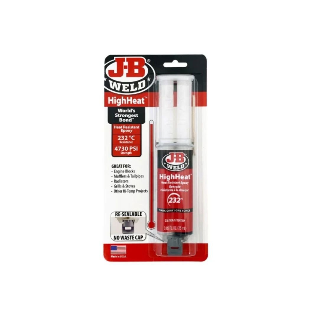 J-B Weld HighHeat Epoxy Syringe 25ml - Image 1