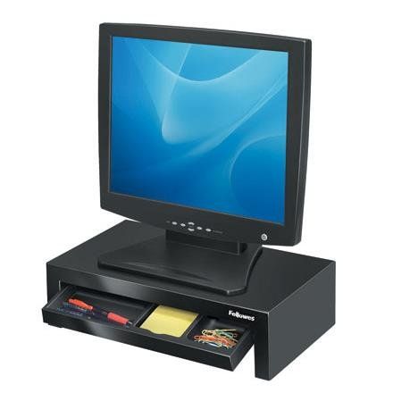 Fellowes Computer Monitor Stand with 3 Height Adjustments - Designer S - Image 1