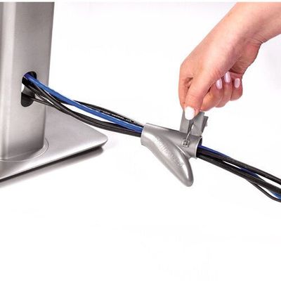 Fellowes CableZip Floor Cable flex tube Silver 1 pc(s)
