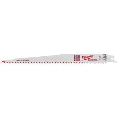 Milwaukee Fang Tip Demolition Reciprocating Sabre Saw Blades 230mm Pack of 50