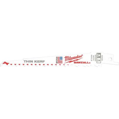 Milwaukee Fang Tip Demolition Reciprocating Sabre Saw Blades 150mm Pack of 50