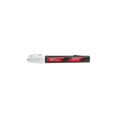 Milwaukee Inkzall Liquid Paint Marker - White | 48223711 | Euro Car Parts