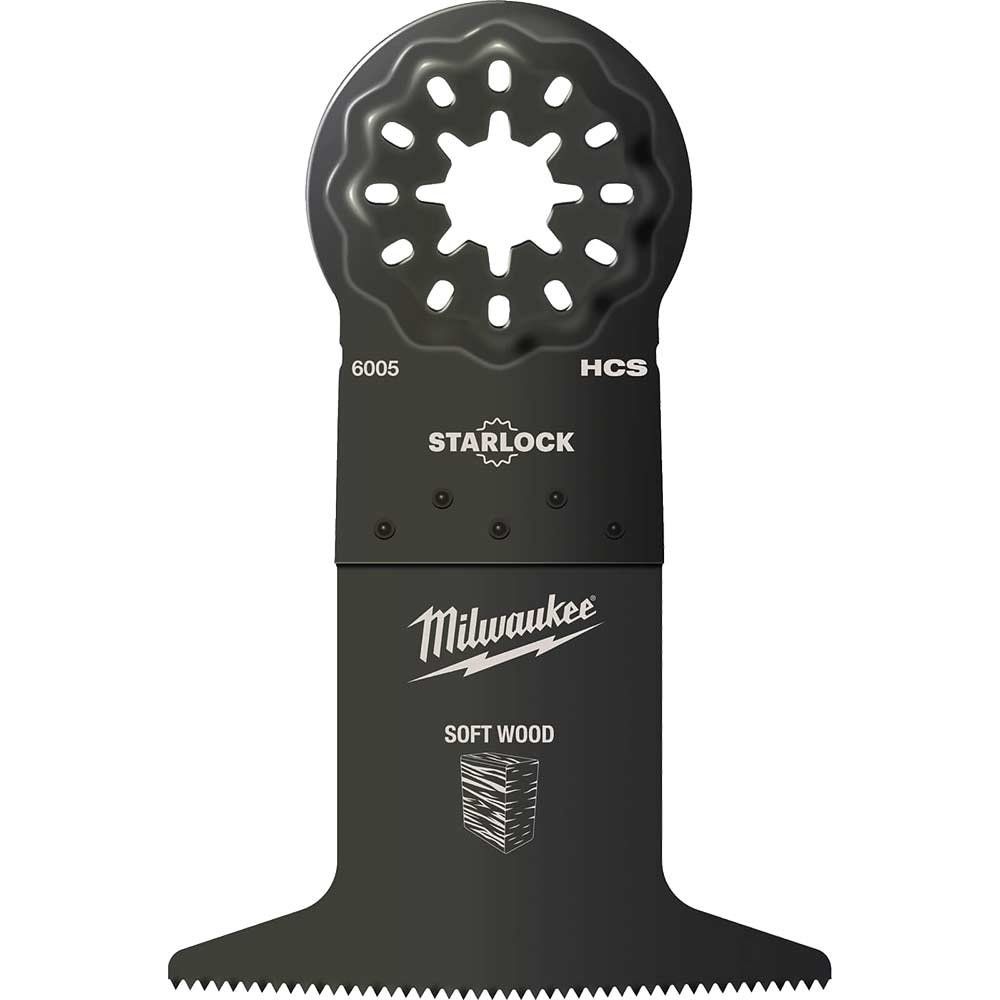 Milwaukee Starlock Oscillating Multi Tool Plunge Saw Blade 65mm Pack of 1 - Image 1