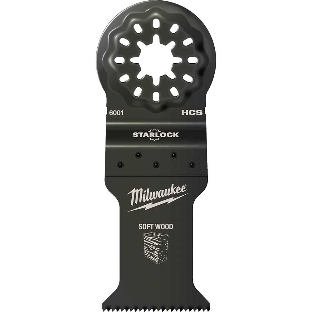 Milwaukee Starlock Oscillating Multi Tool Plunge Saw Blade 35mm Pack of 1 - Image 1