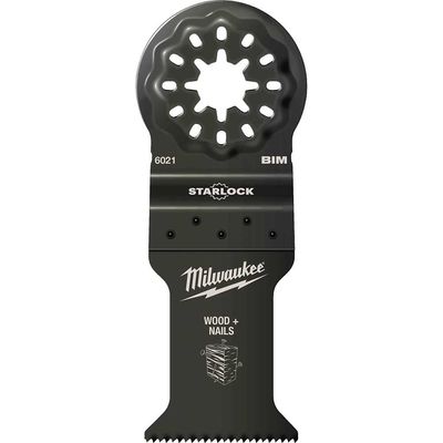 Milwaukee Bi-Metal Starlock Oscillating Multi Tool Plunge Saw Blade 35mm Pack of 1