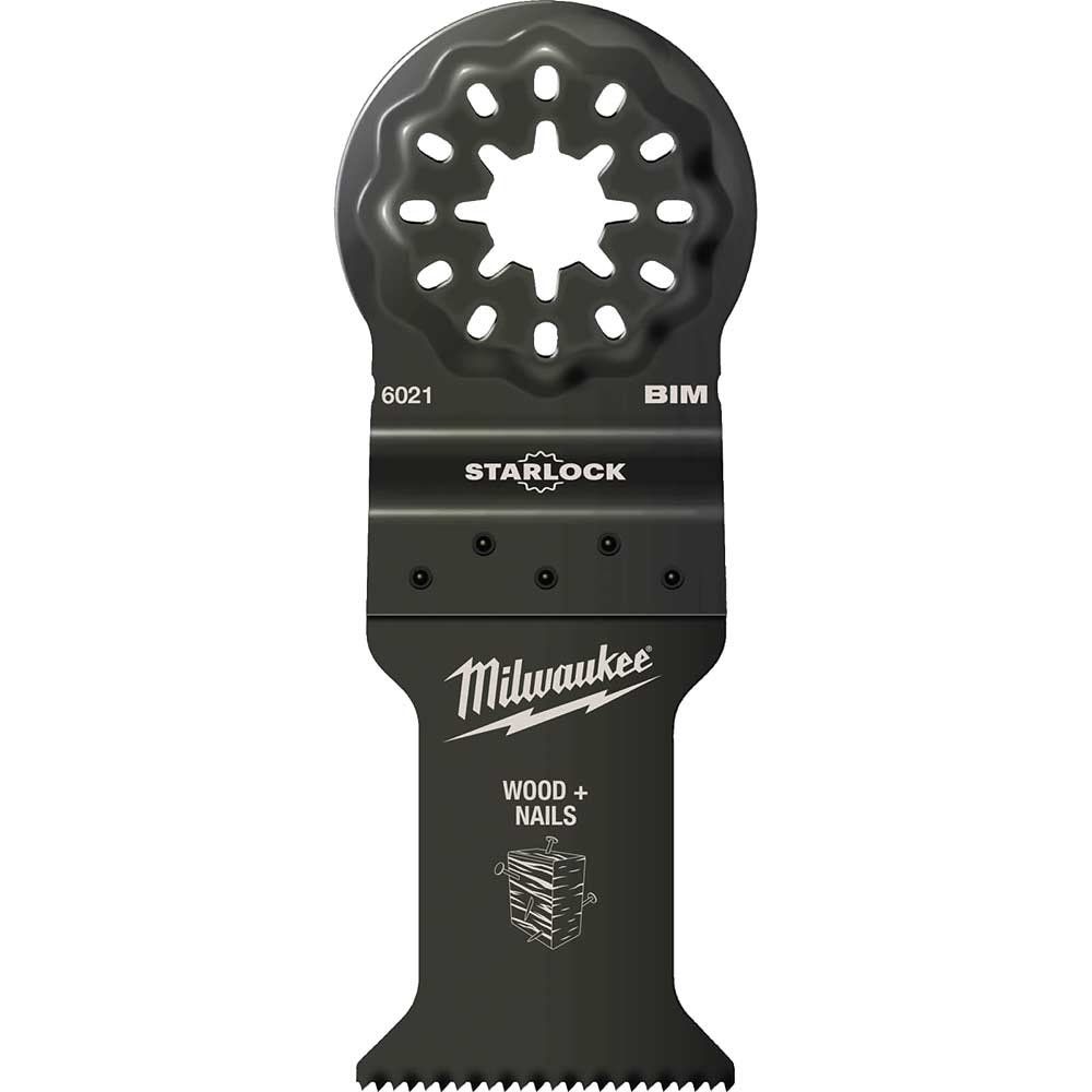 Milwaukee Bi-Metal Starlock Oscillating Multi Tool Plunge Saw Blade 35mm Pack of 10 - Image 1
