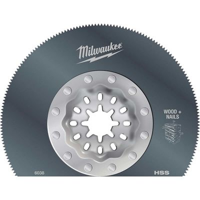Milwaukee Starlock Oscillating Multi Tool Segment Saw Blade 85mm Pack of 1
