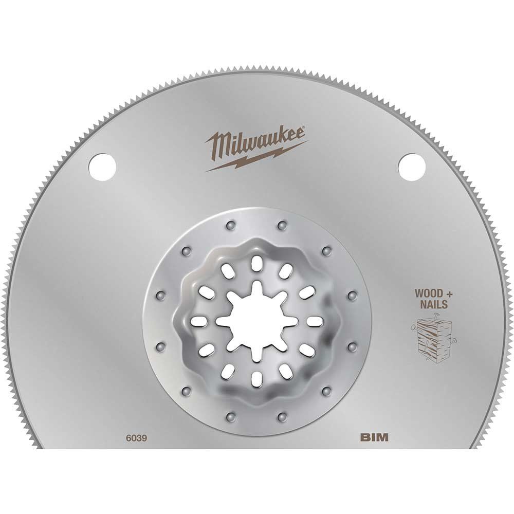 Milwaukee Bi-Metal Starlock Oscillating Multi Tool Segment Saw Blade 100mm Pack of 1 - Image 1
