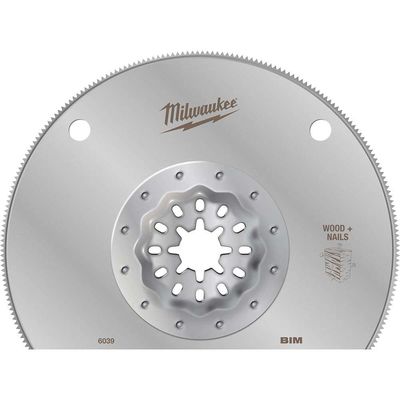 Milwaukee Bi-Metal Starlock Oscillating Multi Tool Segment Saw Blade 100mm Pack of 1