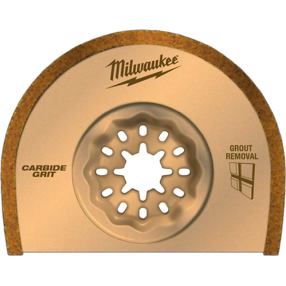 Milwaukee Starlock Oscillating Multi Tool Segment Saw Blade 75mm Pack of 1 - Image 1