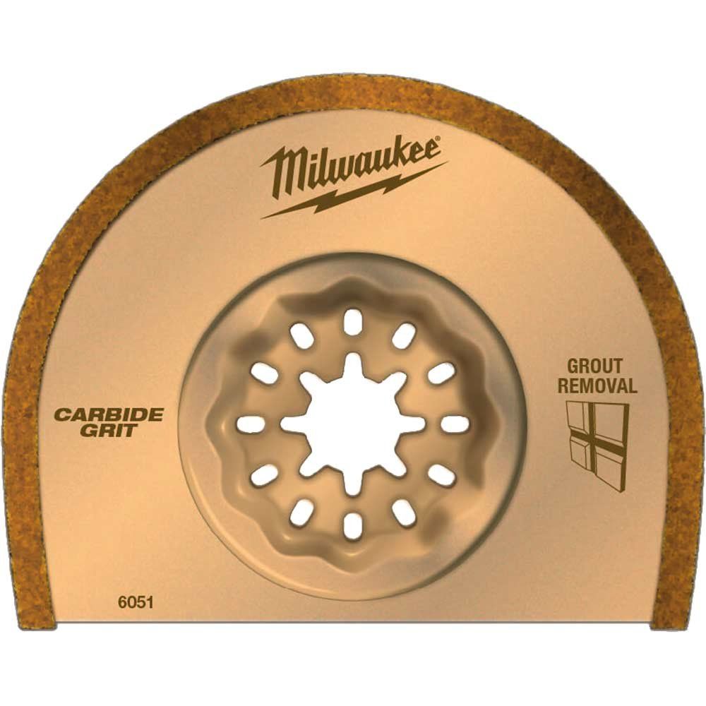 Milwaukee Starlock Oscillating Multi Tool Segment Saw Blade 75mm Pack of 1 - Image 1