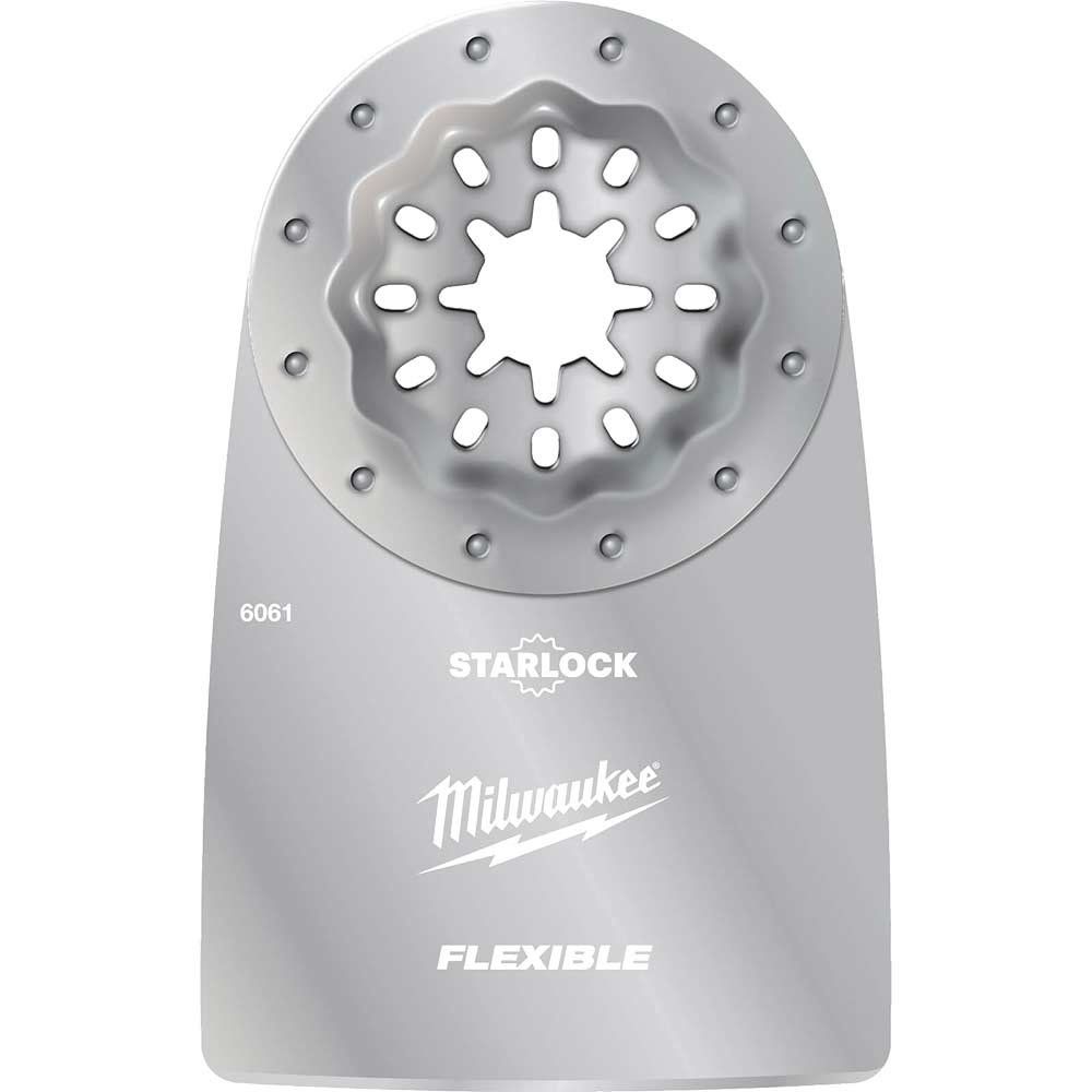 Milwaukee Starlock Oscillating Multi Tool Scraper Flexible 52mm Pack of 1 - Image 1