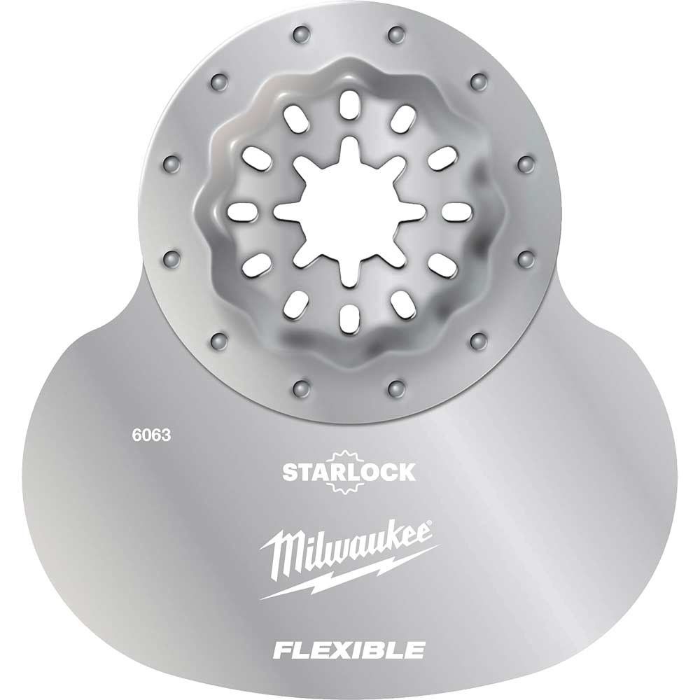 Milwaukee Starlock Oscillating Multi Tool Scraper Flexible 70mm Pack of 1 - Image 1