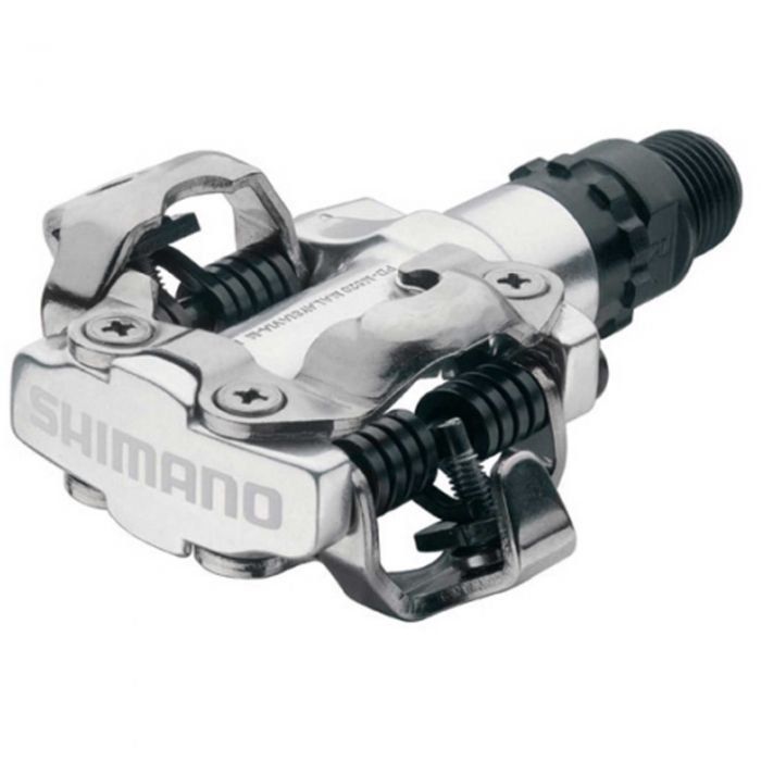 Shimano M520 SPD Pedals - Silver - Image 1