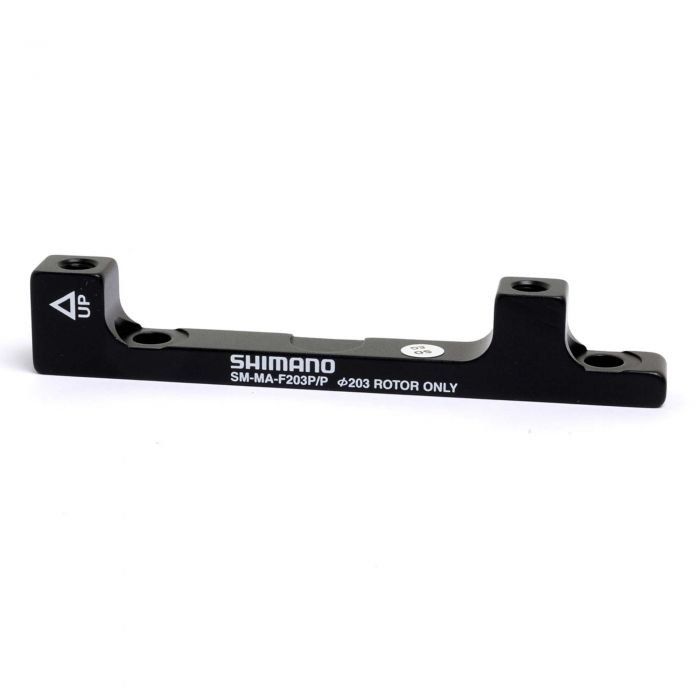 Shimano Disc Brake Adaptors for Post Mount Calipers - 203mm Front Post Mount - Image 1