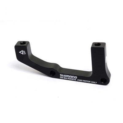 Shimano Disc Brake Adaptors for Post Mount Calipers - 203mm Rear IS Mount