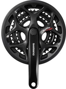 Shimano Tourney FCA073 7/8-Speed Chainset - Triple - 165mm - Image 1