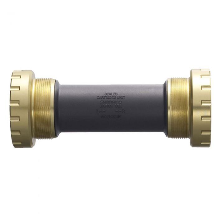 Shimano BB-M815 Saint HollowTech II Bottom Bracket Set - English Thread 83mm - Gold - Image 1