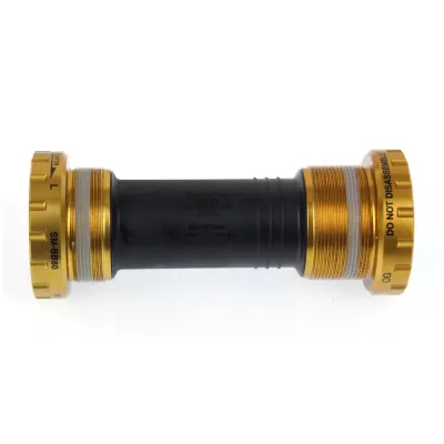 Shimano BB-M815 Saint HollowTech II Bottom Bracket Set - English Thread 83mm - Gold - Thumbnail 2