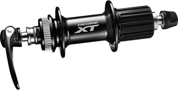 Shimano Deore XT M8000 Centre Lock Disc 32H 135mm Q/R FreeHub Black - Thumbnail 2