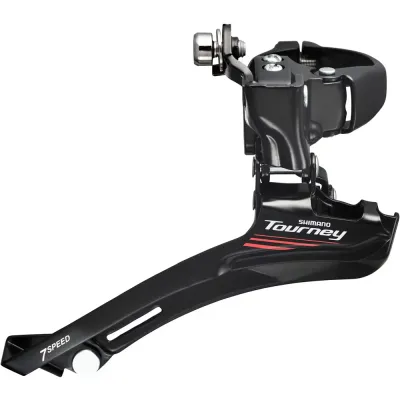 Shimano Tourney 7 Speed Front Derailleur Black