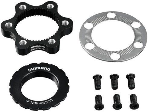 Shimano 6-Bolt Rotor to Centre Lock Hub Adaptor