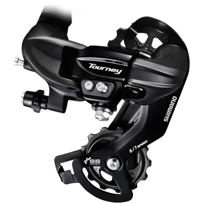Shimano Tourney TY300 6/7spd Rear Derailleur Black
