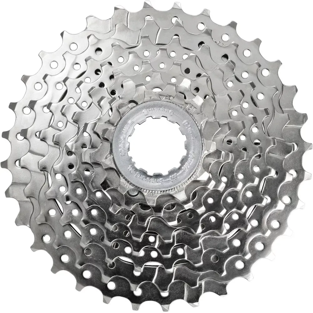 Shimano CS-HG50 8 Speed Cassette 11-34T Silver - Image 1