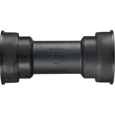 Shimano Bottom Bracket Road Press Fit w/Cover - Black - Thumbnail 2
